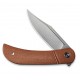 Couteau Appalachian Drifter lame lisse acier CPM S35VN 7.5cm manche Micarta marron CIVIVI - 3