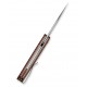 Couteau Appalachian Drifter lame lisse acier CPM S35VN 7.5cm manche Micarta marron CIVIVI - 8