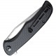 Couteau Shredder lame lisse Damascus 9.4cm manche G-10 (fibre de verre) CIVIVI - 4