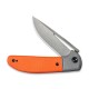 Couteau Trailblazer lame lisse acier 14C28N 7.5cm manche orange G-10 (fibre de verre) CIVIVI - 3