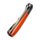 Couteau Trailblazer lame lisse acier 14C28N 7.5cm manche orange G-10 (fibre de verre) CIVIVI - 8