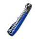 Couteau Trailblazer lame lisse acier 14C28N 7.5cm manche bleu G-10 (fibre de verre) CIVIVI - 7