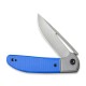 Couteau Trailblazer lame lisse acier 14C28N 7.5cm manche bleu G-10 (fibre de verre) CIVIVI - 3