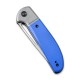 Couteau Trailblazer lame lisse acier 14C28N 7.5cm manche bleu G-10 (fibre de verre) CIVIVI - 4