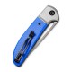 Couteau Trailblazer lame lisse acier 14C28N 7.5cm manche bleu G-10 (fibre de verre) CIVIVI - 8