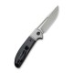 Couteau Trailblazer lame lisse acier 14C28N 7.5cm manche noir G-10 (fibre de verre) CIVIVI - 5