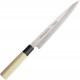 Couteau Sashimi lame 21.5cm manche érable DUE-CIGNI - 1