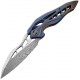 Couteau Arrakis lame lisse Damas 8.8cm - 906DS-1 WE KNIFE - 1