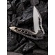 Couteau Arrakis lame lisse 8.8cm Acier Bohler M390 - 906CF-A WE KNIFE - 4
