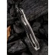 Couteau Arrakis lame lisse 8.8cm Acier Bohler M390 - 906CF-C WE KNIFE - 8