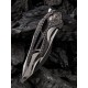 Couteau Arrakis lame lisse noir 8.8cm Acier Bohler M390 - 906CF-D WE KNIFE - 8