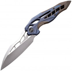 Couteau Arrakis lame lisse Acier Bohler M390 8.8cm - 906E WE KNIFE - 1