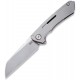 Couteau Mini Buster lame lisse Acier CPM 20CV 8.7cm - 2003A WE KNIFE - 1