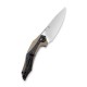 Couteau Plethiros lame lisse Acier D2 8.9cm manche G-10 Tan/Fibre de carbone CIVIVI - 5