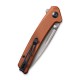 Couteau Keen Nadder lame lisse Acier Bohler N690 8.8cm manche Micarta marron CIVIVI - 6