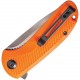 Couteau Durus lame lisse acier D2 7.6cm manche G-10 Orange (fibre de verre) CIVIVI - 3