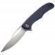 Couteau Shredder lame lisse Acier D2 9.4cm manche G-10 noir/bleu (fibre de verre) CIVIVI - 2
