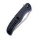 Couteau Shredder lame lisse Acier D2 9.4cm manche G-10 noir/bleu (fibre de verre) CIVIVI - 4
