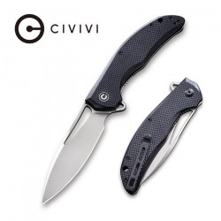 Couteau Vexer lame lisse Acier D2 10.1cm manche G-10 noir (fibre de verre) CIVIVI - 2