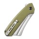 Couteau Bullmastiff lame lisse acier inoxydable 9.7cm manche G-10 vert OD (fibre de verre) CIVIVI - 4