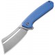 Couteau Bullmastiff lame lisse acier inoxydable 9.7cm manche G-10 bleu (fibre de verre) CIVIVI - 2