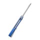 Couteau Bullmastiff lame lisse acier inoxydable 9.7cm manche G-10 bleu (fibre de verre) CIVIVI - 8