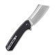 Couteau Bullmastiff lame lisse acier inoxydable 9.7cm manche G-10 noir (fibre de verre) CIVIVI - 6
