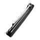 Couteau Bullmastiff lame lisse acier inoxydable 9.7cm manche G-10 noir (fibre de verre) CIVIVI - 7