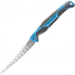 Couteau pliant coupe poisson en filet Controller 15cm bleu GERBER
