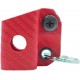 Etui pour pince multifonctions Dime et Squirt CLIP-&-CARRY fibre de carbone rouge - 2