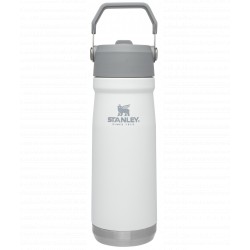 Gourde The IceFlow avec paille intégrée 650ml STANLEY blanc - 2