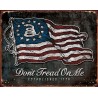 Plaque déco Don't tread on me TIN SIGNS - 1