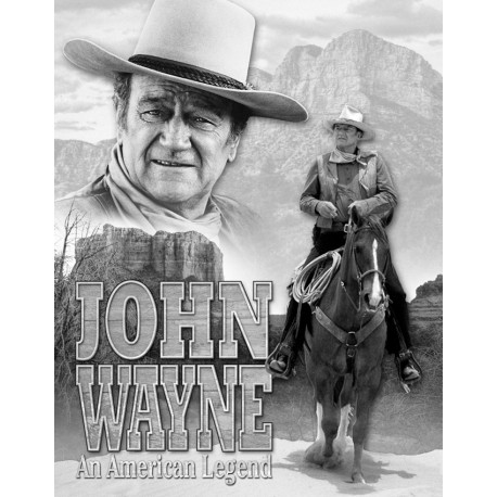 Plaque déco John Wayne American Legend TIN SIGNS - 1