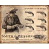 Plaque déco S&W Revolvers TIN SIGNS - 1