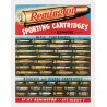 Plaque déco Remington Sporting Cartridges TIN SIGNS