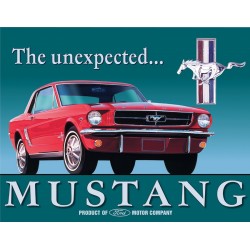 Plaque déco Ford Mustang TIN SIGNS - 1