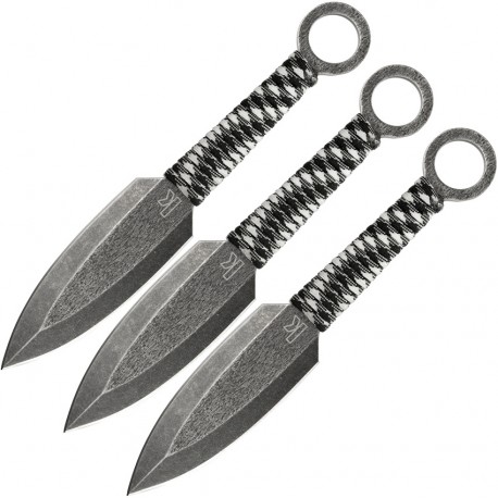 Kit de 3 couteaux à lancer Ion KERSHAW - 1