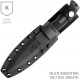 Couteau SOG Seal Pup Elite lame 12.3cm semi-dentelée Noir manche GFN - E37T-K - 2