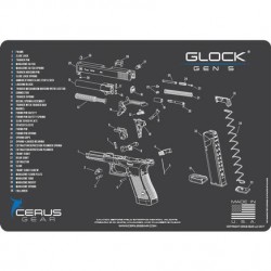 Tapis de maintenance Promat pour Glock GEN 5 CERUS GEAR