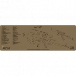 Tapis de maintenance Promat Schematic Spécial AK-47 CERUS GEAR Tan - 1