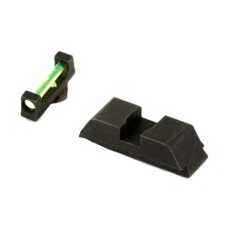 hausse & guidon fibre optique verte pour Glock Gen 1 à 4 AMERIGLO GFT-114 - 1