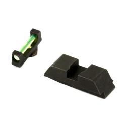 hausse & guidon fibre optique verte pour Glock Gen 1 à 4 AMERIGLO GFT-114