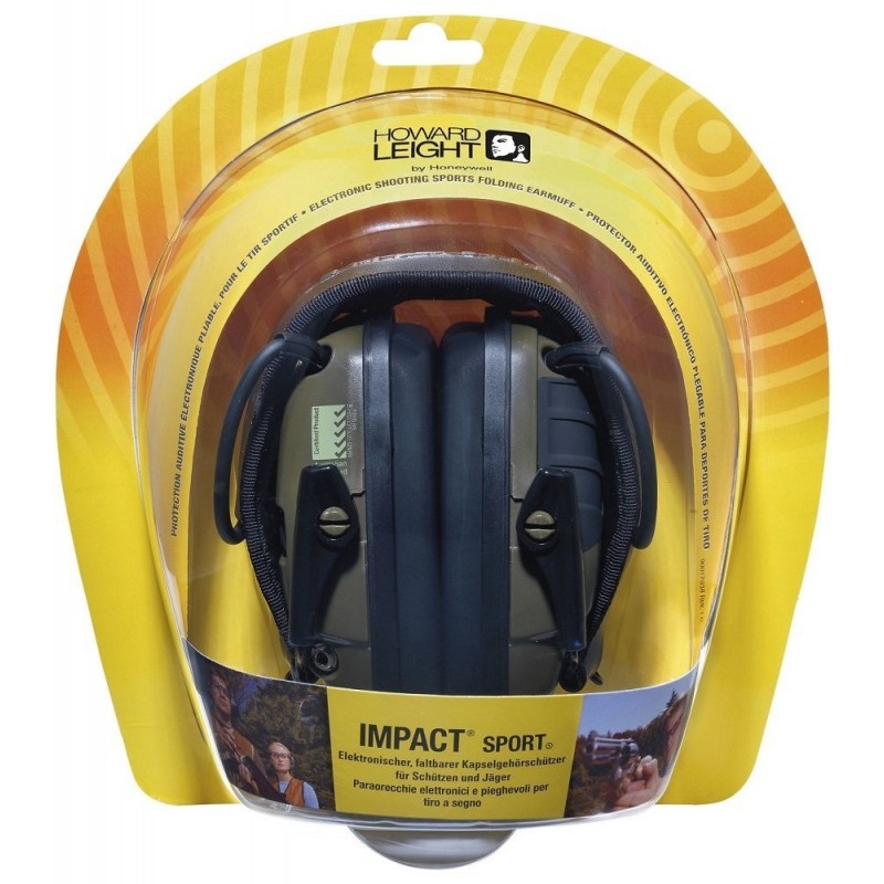 Casque antibruit HOWARD LEIGHT Impact Sport Noir - Conditions Extremes