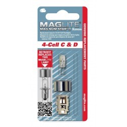 Ampoule de rechange Xénon Maglite C&D 4-cell