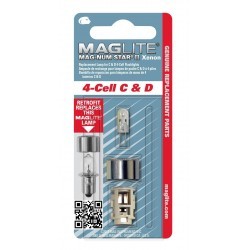 Ampoule de rechange Xénon Maglite C&D 4-cell - 1