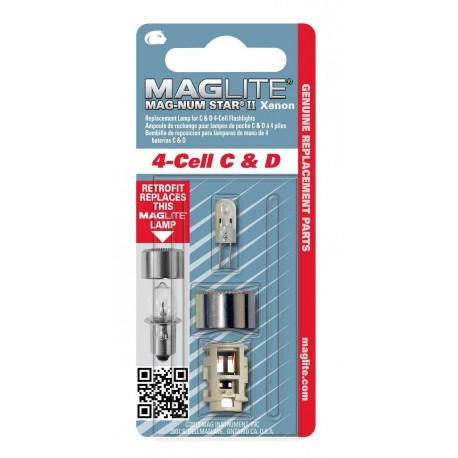 Ampoule de rechange Xénon Maglite C&D 4-cell - 1