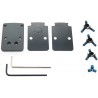 Kit de montage viseur Trijicon rmr SRO & Holosun 407 507 508 pour Glock DPP