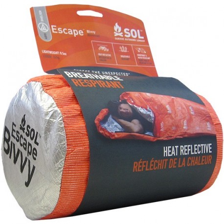 Bivy™ Couverture de Survie Sac de Couchage Réutilisable