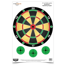 Cible de tir jeux de fléchettes 30x45cm Birchwood Casey pack 8 cibles - 1