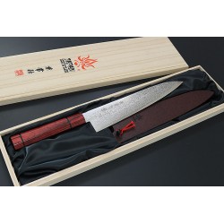 Couteau Japonais MINAMO KAZE lame 21cm Kanetsune - 1